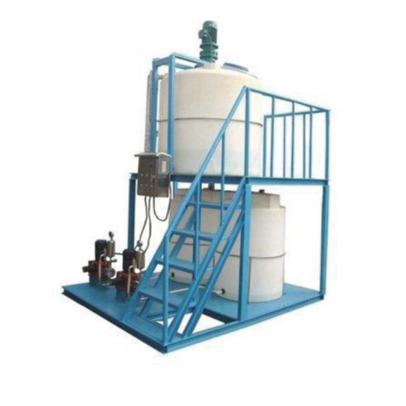 Diaphragm dosing pump used in flocculant chemical dosing system for water treatment