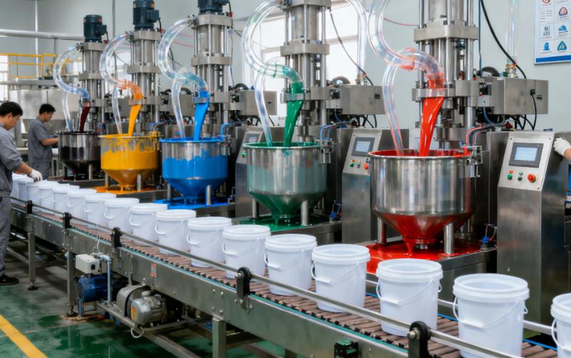The filtration process in the coatings industry